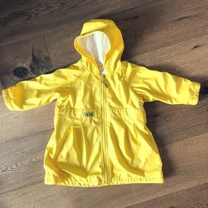 Pluie Pluie toddler yellow raincoat 2/3T